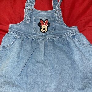 Disney Blue Denim Minnie Mouse Dress